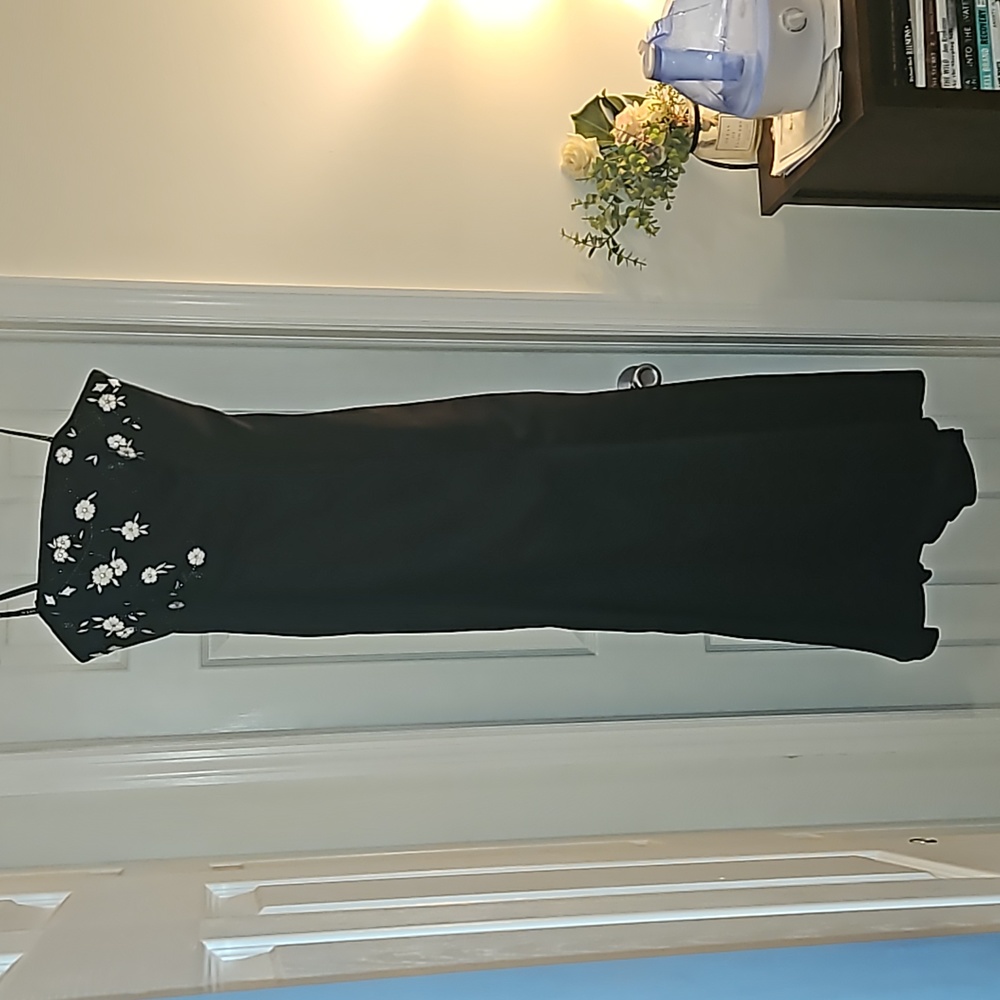 Stunning black strapless dress; wedding &/or cocktail